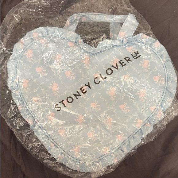 Stoney Clover Lane Handbags - NWT Stoney Clover Bag High Tea Mini Ruffle Heart Bag